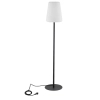 Lampa podłogowa Patio 10105 z włącznikiem grafitowa biała