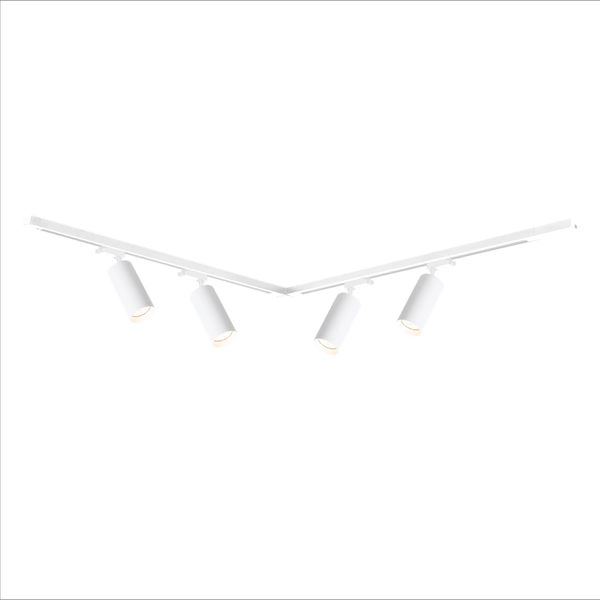 Trójfazowa lampa sufitowa 1,5m metalowa MICA ML1151 tuba biała