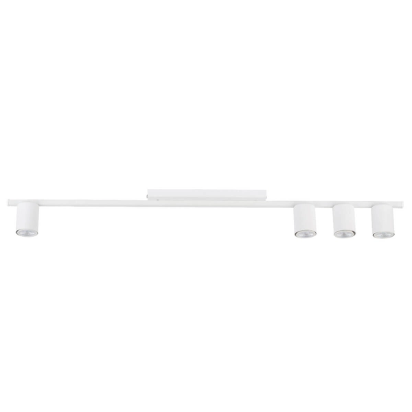 Lampa sufitowa z regulacją Logan 4571 tubki sople do jadalni biała