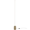 Prosta lampa podłogowa Flow MOD147FL-L20BSK1 mosiądz