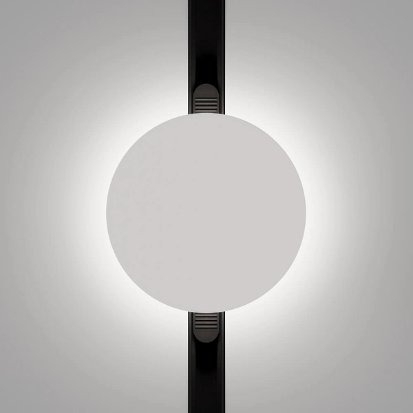 Magnetyczna sufitowa lampa Relax TR107-2-5W3K-W LED 5W 3000K biała czarna
