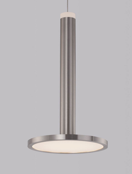 Industrialna lampa wisząca LE42736 LED 11W 3000K do salonu srebrna
