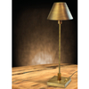 Stołowa LAMPA stojąca GRENA nocna LAMPKA metalowa retro mosiądz