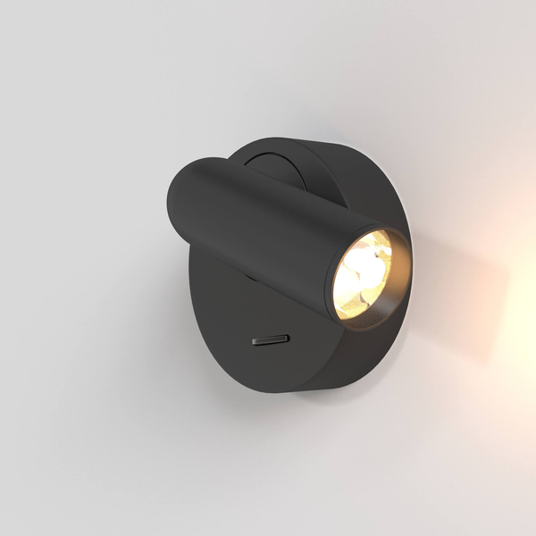Metalowy kinkiet regulowany Mirax C038WL-L3B3K LED 3W 3000K czarny