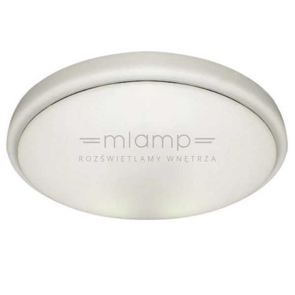 Plafon LAMPA sufitowa PEPE ML6066 Milagro metalowa OPRAWA okrągła LED 20W 4000K do łazienki IP44 biała
