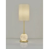 Nocna lampa tuba BRILLE LE42694 LED 13W złoty biały przezroczysty