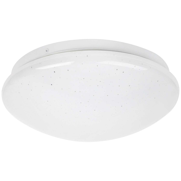 Plafon LAMPA sufitowa LUCAS 3936 Rabalux okrągła OPRAWA metalowa LED 12W 4000K z efektem gwiazd biała