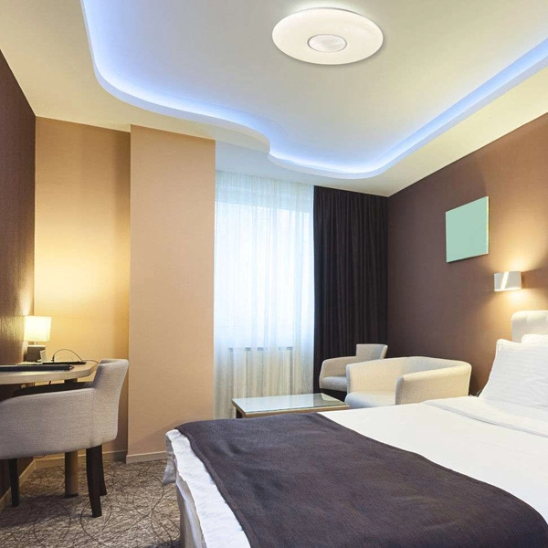 Lampa sufitowa ARION 313485 Polux dekoracyjna plafon LED 36W 3000K - 6500K metalowy biały