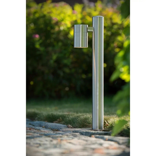 Lampa stojąca zewnętrzna ARNE-LED 14867/49/12 Lucide IP44 tuba chrom