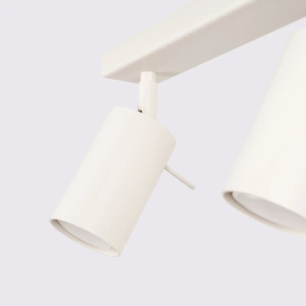 Podwójna lampa sufitowa RING SL.1495 tuba regulowana beżowa