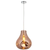 Zwisowa lampa L&-199790 Light& do salonu szklana miedziana