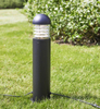 Stojąca lampa metalowa Garden LED 6W 3000K słupek ogrodowy czarny