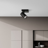 Sufitowa LAMPA plafon LACONI SPL-2813-1B-BL Italux regulowana OPRAWA metalowy spot reflektorek czarne