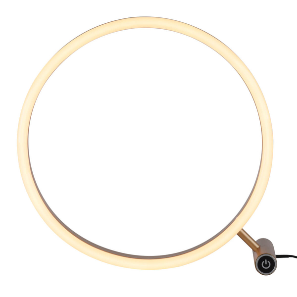 Kinkiet ścienny RITUS 15390-60 Just Light LED 13,5W 3000K okrąg mosiądz