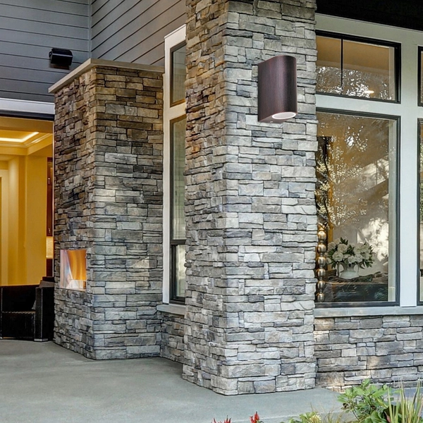 Ogrodowa LAMPA elewacyjna CHILE 8019 Rabalux metalowa OPRAWA zewnętrzny kinkiet IP44 outdoor antyczny brąz