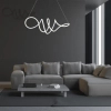 Designerska lampa wisząca LOCA 56W ML5491 LED 56W 4000K biała