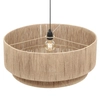Lampa wisząca do salonu SMILLA 366890136 boho beżowa czarna