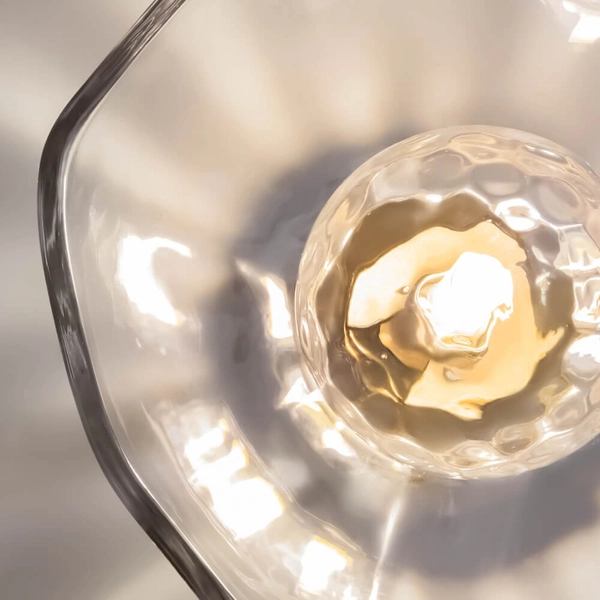 Kinkiet ścienny Miracle MOD207WL-01BS kwiat mosiądz przezroczysty