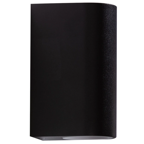 Nowoczesny kinkiet zewnętrzny Rimini AZ4266 IP54 czarna lampa ścienna