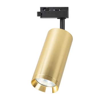 Jednoobwodowa lampa sufitowa szynowa MICA ML1142 tuba złota czarna