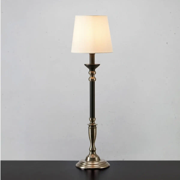 Dekoracyjna lampa stołowa Gent 108680 Markslojd metalowa czarna