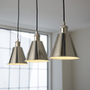 Lampa wisząca nad wyspę L&-197839 Light& na listwie nikiel