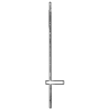 Metalowy kinkiet ścienny CROSA CGCROS90 LED 18W 3000K czarny