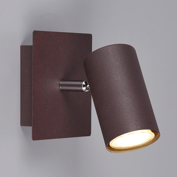 Sypialniana lampka ścienna MARLEY 802400124 Trio sopel miedź