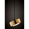 Lampa wisząca złota czarna BAR regulowana 1xGx53 reflektorek 41645