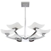 Żyrandol do salonu Ayres AYRES-4CH metalowy glamour chrom