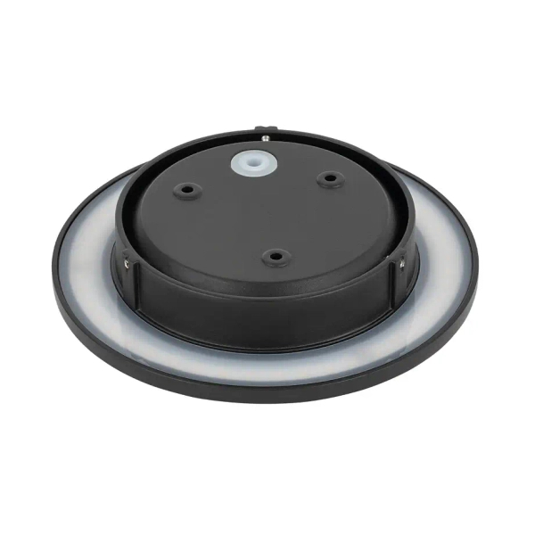 Elewacyjny kinkiet ścienny ARIA 11565 LED 9W 3000K koło IP54 czarny