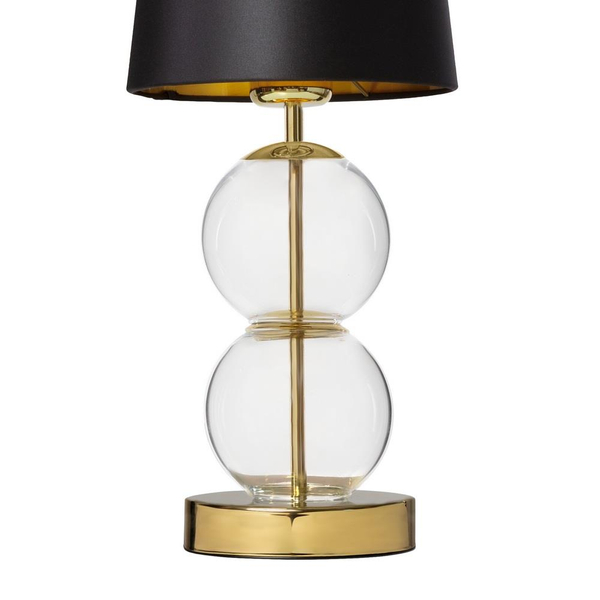 Nowoczesna lampa stołowa COCO 41092102 czarna lampka nocna czarna