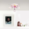 Regulowana lampa sufitowa Princess G55934/17 metalowa różowy