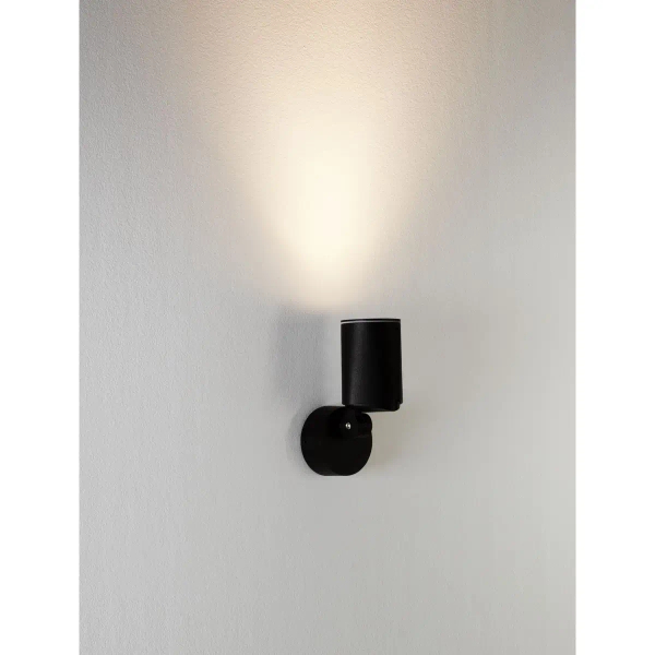Ruchomy reflektor ścienny ogrodowy TRASERA LE75161 IP65 czarny