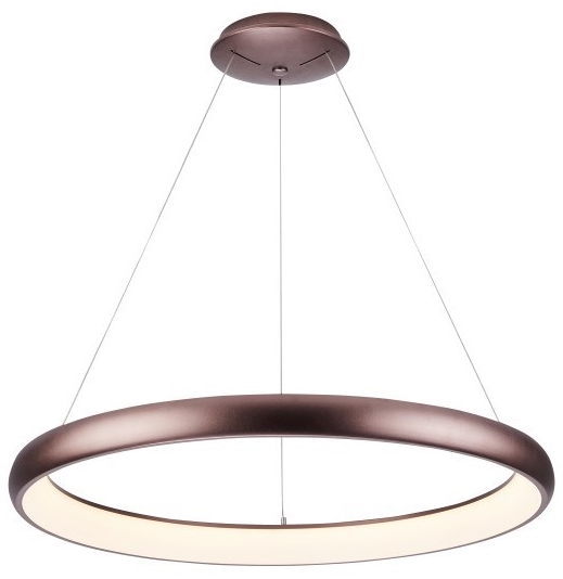 Wisząca ledowa lampa Antonio AZ5065 80W 3000-6500K z pilotem brązowa