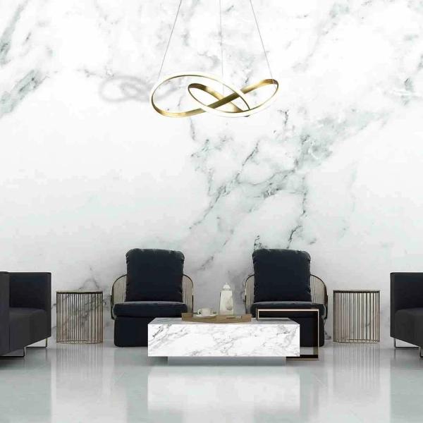 Ringowa lampa wisząca CAPPIO ML6772 LED 36W 4000K do salonu złoty