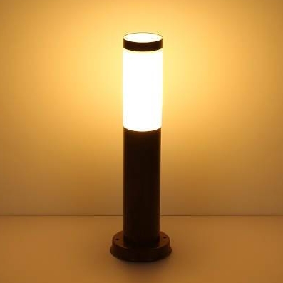 Stojąca LAMPA zewnętrzna BOSTON 3158W Globo ogrodowy słupek outdoor IP44 brązowy