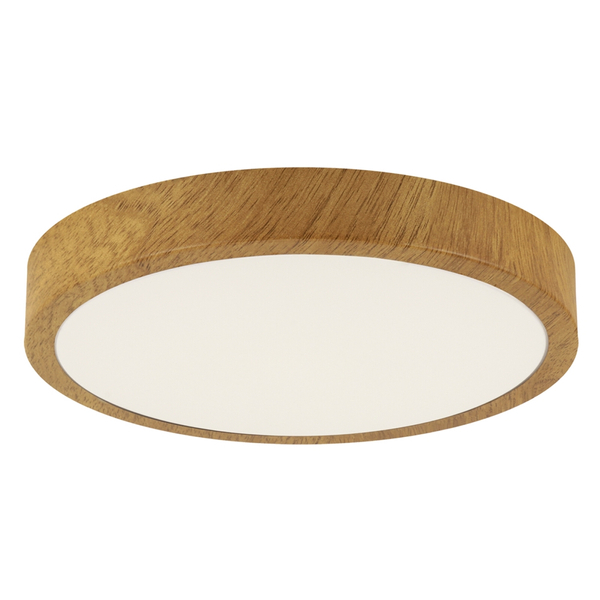Lampa nasufitowa Atut 04151 Ideus LED 24W IP44 4100K okrągła brązowa