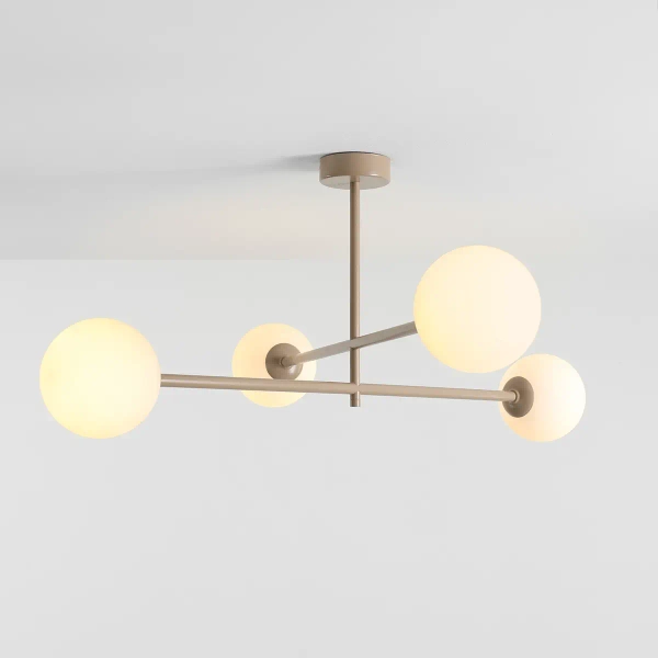 Sufitowa lampa kulista Pinne 1080PL_L17 bubbles beżowe