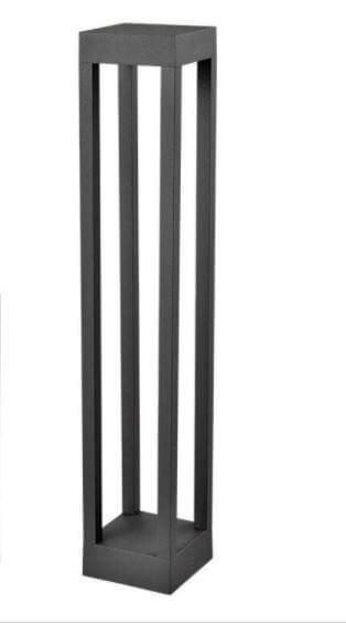 Zewnętrzna lampa stojąca QUBE-GLQ600WW 7W ogrodowa LED 7W 3000K IP65 czarna