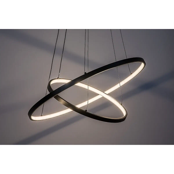 Regulowany zwisający żyrandol Beliza 72345 LED 75W 3000-6500K czarny