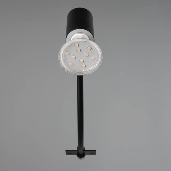Lampa ścienna do łazienki VESNOW DL132283400 metalowa IP44 czarna