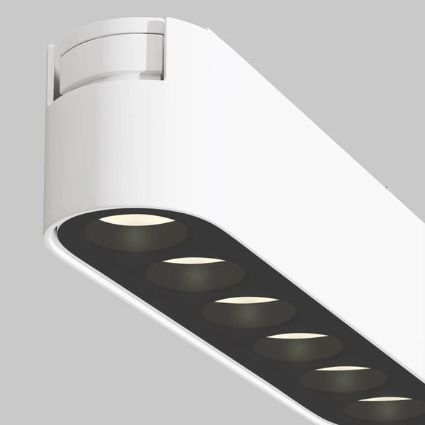 Przysufitowa lampa do szyny owalna Points TR082-1-6W3K-M-W 6W 4000K biały