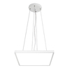 Lampa kwadratowa zwis Bastia PND-83625-300S-24W-WH Italux LED 24W 2800-6000K biały