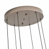 Wisząca lampa kaskada Nami ST-3602A-6 szara 6xLED 3000K 240cm z regulacją