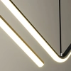 Designerska wisząca lampa Mont Blanc LWMB-90CM LED 26W 3000K czarny
