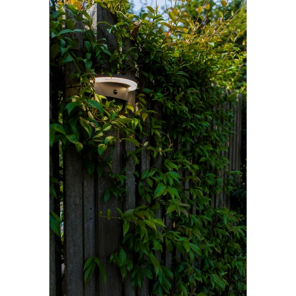 Solarna lampa elewacyjna VYZOR 6915701335 LED 7W 4000K IP44 ciemnoszara