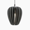 Jadalniana lampa wisząca Cambio MOD398PL-01GR nad wyspę czarna