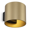 Lampa ścienna tuba Rond C066WL-01MG Maytoni okrągła do salonu złota