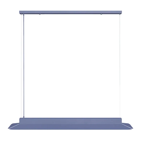 Wisząca lampa YOTTSU YOB699P02 niebieska metalowa LED 19,2W 3000K nad wyspę do jadalni